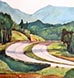 Nazi freeway watercolor art folio 1936