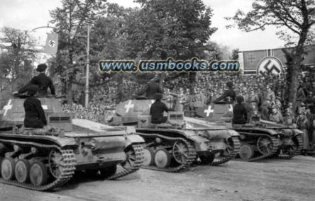 Nazi tanks in Poland