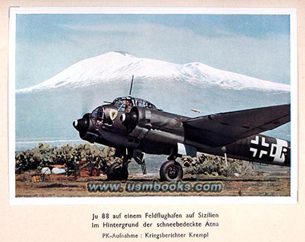 Ju 88 on Sicily