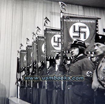 NSKK helmets, Nazi Standarten
