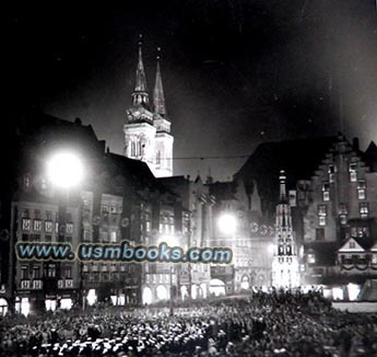 Nazi parade Nuremberg 