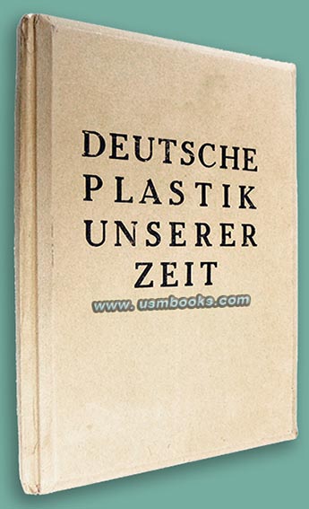 Nazi 3D sculpture book Deutsche Plastik Unserer Zeit