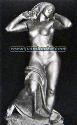 Nazi female nude statue