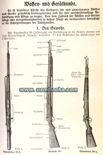 Nazi 98 k rifle