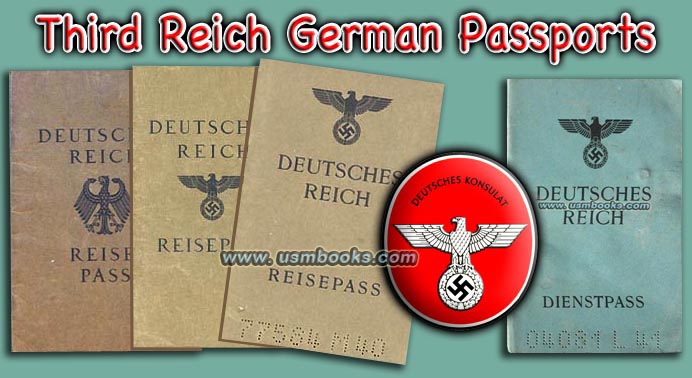 NAazi passport - Deutsches Reich Reisepass