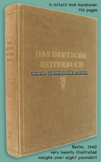 Das Deutsche Reiterbuch - Pferdezucht und Pferdesport in Großdeutschland