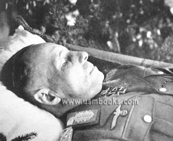 Rommel death mask