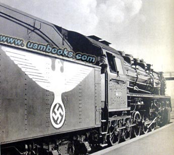 Nazi Hoheitzeichen on train