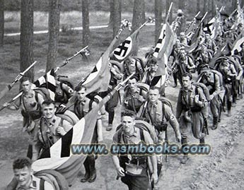 SA marching to Nuremberg