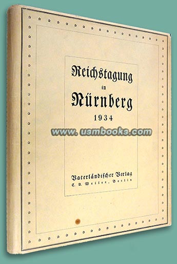 Reichstagung in Nrnberg 1934 published by Julius Streicher