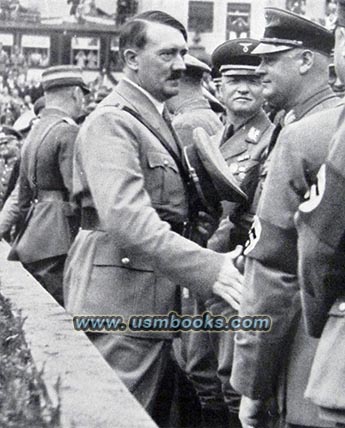Hitler greeting Nazi Gauleiters