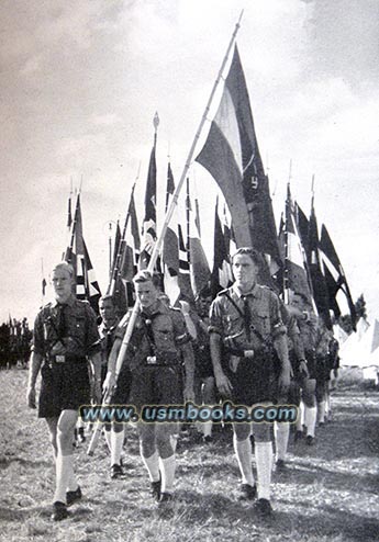 HJ flags, Hitlerjugend
