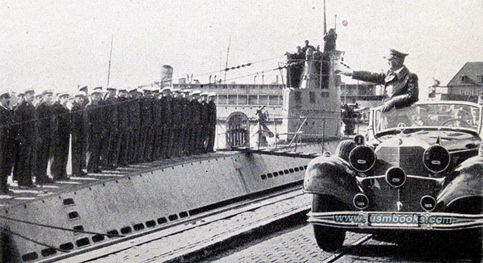Hitler, Nazi Kriegsmarine submarine