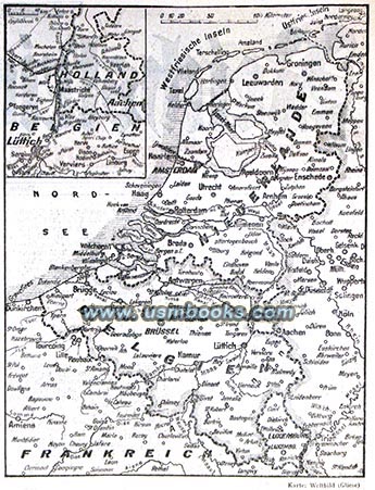 WW2 map Holland