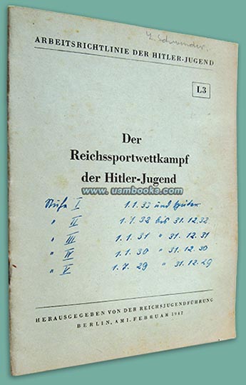 1942 Reichssportwettkampf der Hitler-Jugend