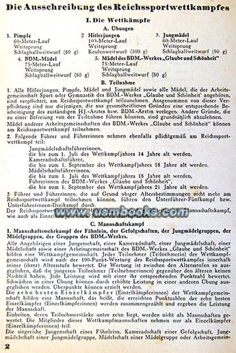 Arbeitsrichtlinien der Hitler-Jugend