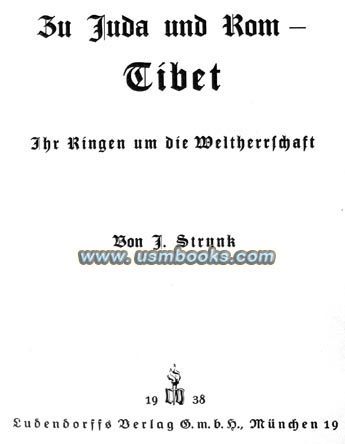 Ludendorffs Verlag Muenchen 1938