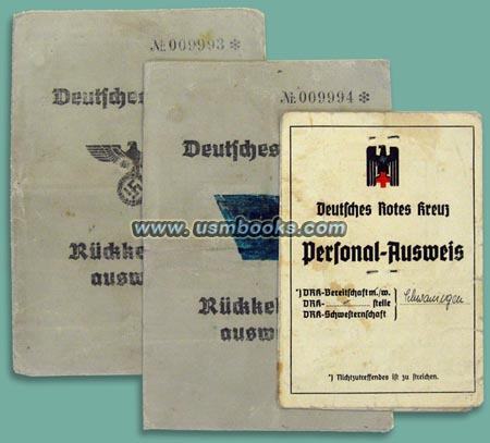 Deutsches Rotes Kreuz Personal-Ausweis or German Red Cross ID