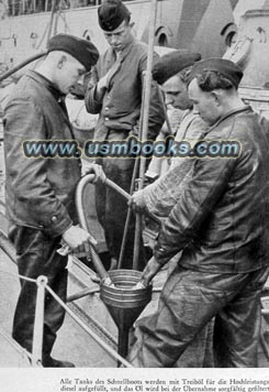 Nazi Navy crew at work