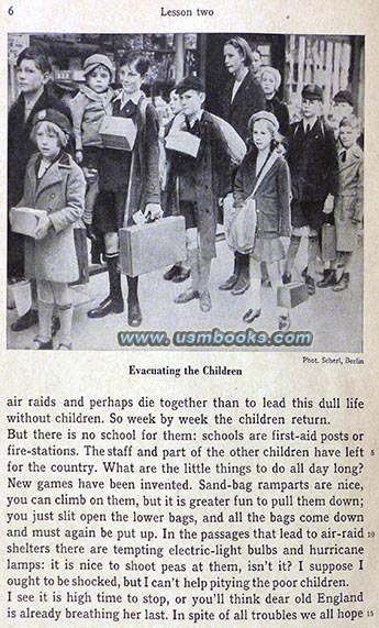 evacuating children from WW2 London