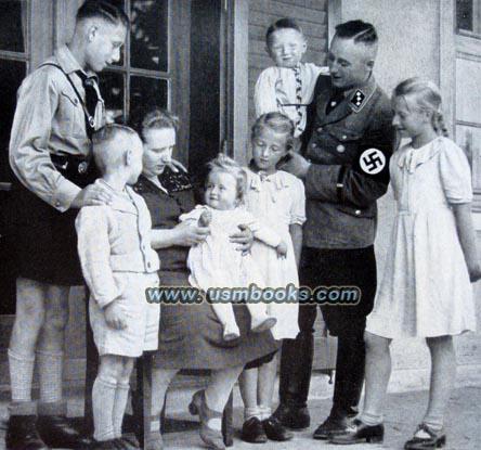 pure-blooded Nazi German family