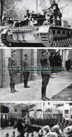 Wehrmacht men, commanders, equipment, combat