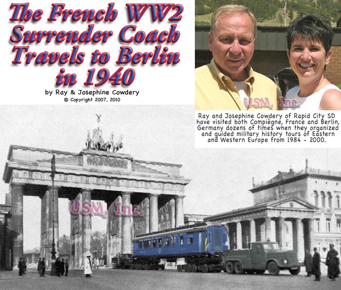 1940 Armistice Train Car goes to Berlin