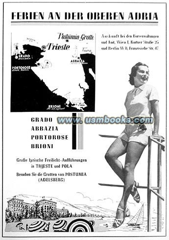 Nazi advertising Adriatic Coast 1938