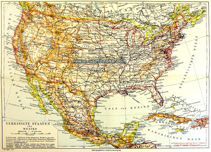 1941 OKW map USA