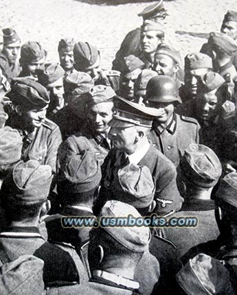 Hitler visiting the troops in Poland 1939