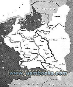 Nazi map Poland