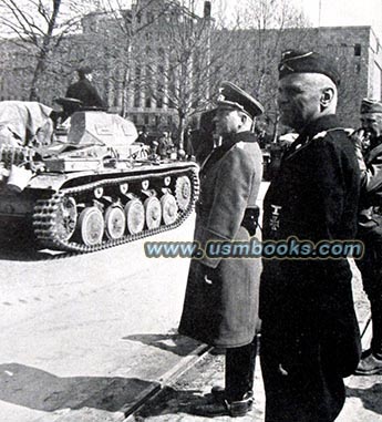 Generaloberst von Kleist, Nazi victory parade in Belgrade