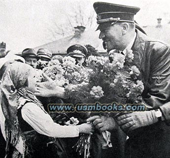 Hitler greeting ethnic Germans, Volksdeutschen