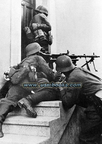 Wehrmacht street fighting in Belgium