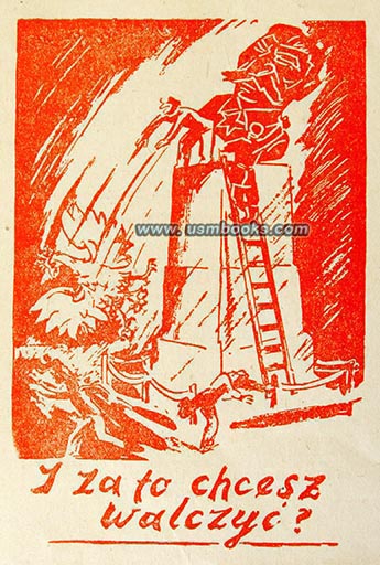 SS Skorpion Ost propaganda leaflets, Poland December 1944