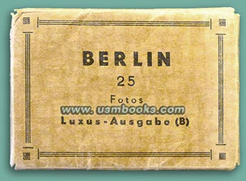 Reichshauptstadt Berlin souvenir foto set 1936