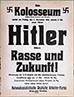 Hitler rally Nuremberg announcement poster