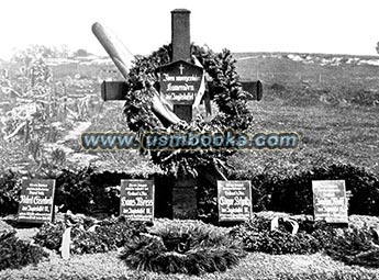 WW1 German pilot graves