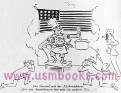 Anti-American Nazi cartoon