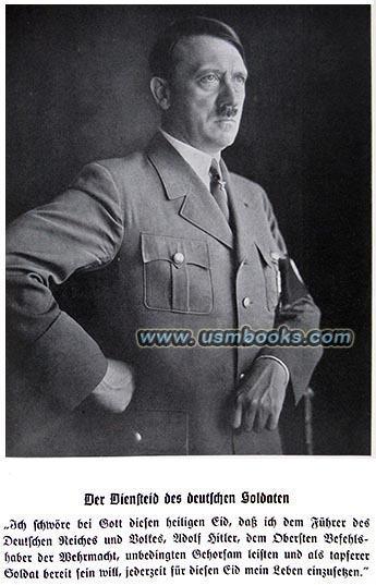 Adolf Hitler, Wehrmacht soldier oath