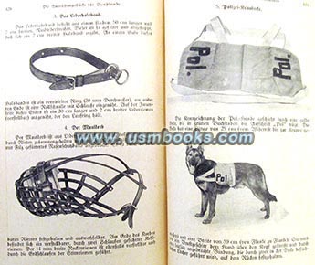 Nazi police dog handling equipment