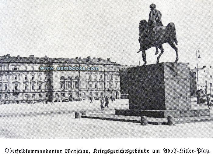 Oberfeldkommandantur Adolf-Hitler-Platz Warschau
