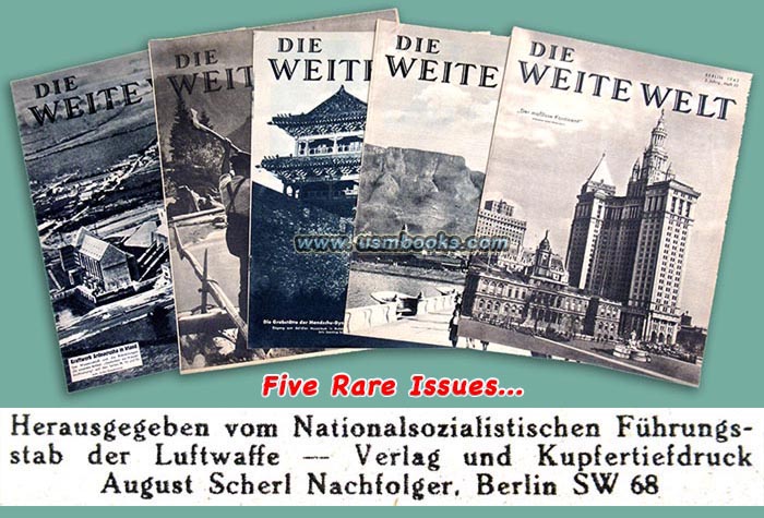 Die weite Welt, WW2 Luftwaffe magazine, Wehrbetreuung der Luftwaffe, Nationalsozialistischen Fhrungsstab der Luftwaffe
