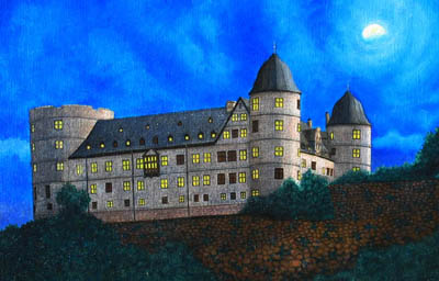 Wewelsburg Oil Painting