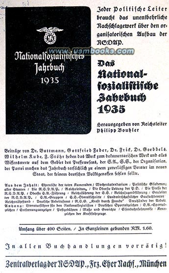 National Socialist Yearbook 1935