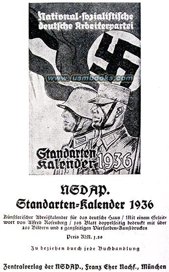 NSDAP Standarten-Kalender 1936
