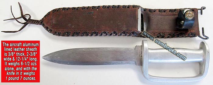 WW2 pacific D-guard fighting knife 