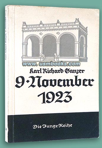 9 November 1923 Nazi Putsch & Trial book 1936