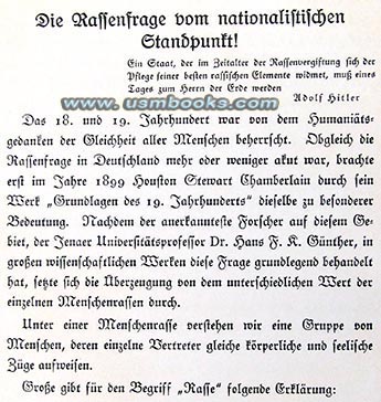 Nazi Party racial policy