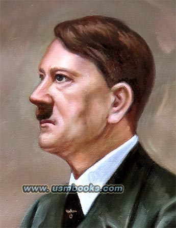 Adolf Hitler painting